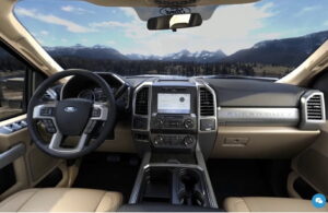 Ford Super Duty interior render by Digital Image